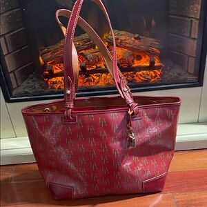 Dooney & Bourke Red Tote Bag